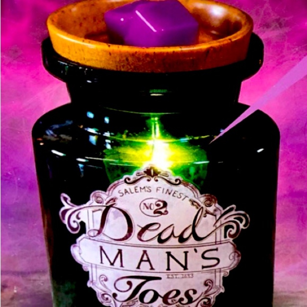 COPY - - Halloween hocus pocus Dead Mans Toes wax warmer free wax bar included